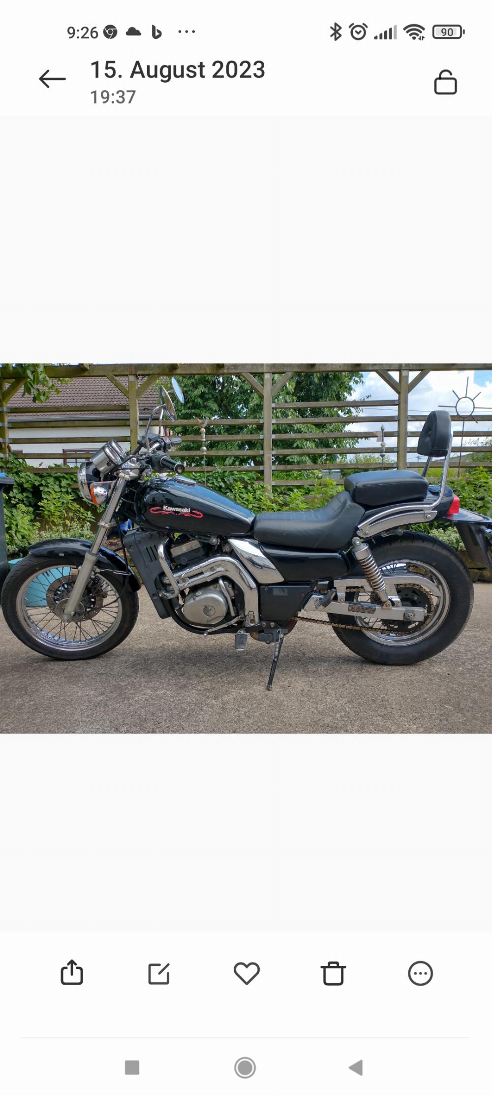 Motorrad verkaufen Kawasaki EL 250 Ankauf